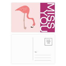 Waiting Flango Pattern Miss Postcard Set Thanks Card Mailing Side 20pcs