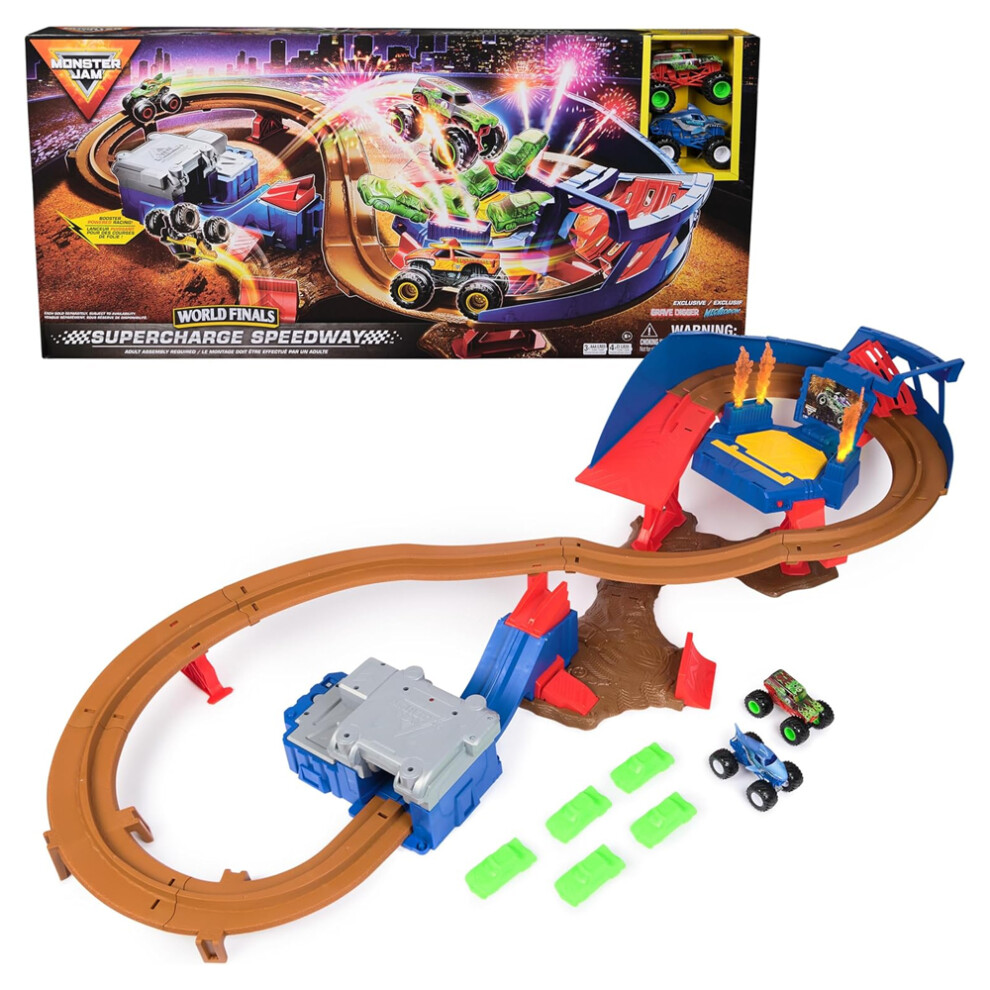 Spin Master Monster Jam Supercharge Speedways 1:64 Playset 6071089