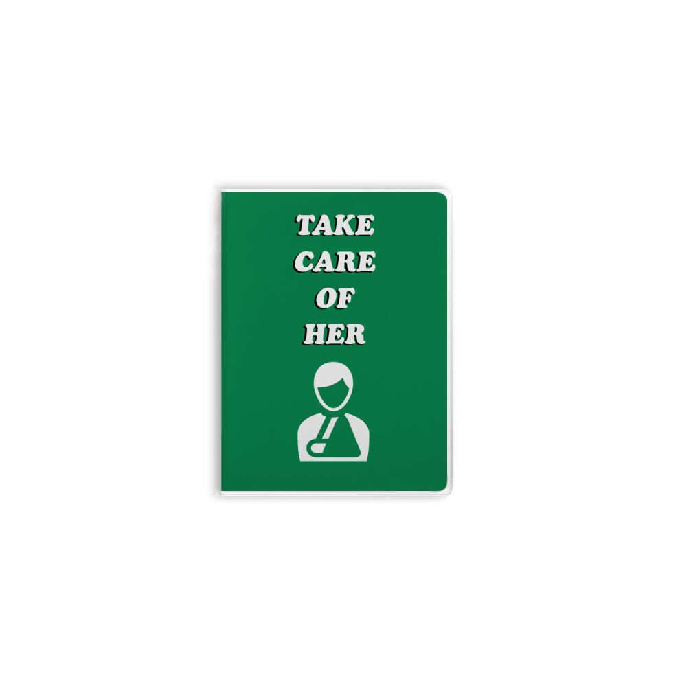 Care Men Injury Body Art Deco  Fashion Notebook Gum Cover Diary Soft Cover Journal-image-OPC-PFJQZW9-NEW