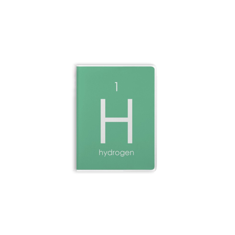 Chestry Elements Period Table Nonmetal Hydrogen H Notebook Gum Cover Diary Soft Cover Journal-image-OPC-PFJQZYK-NEW