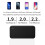 (White) 10000mAh Slim Power Bank External Battery Pack 6