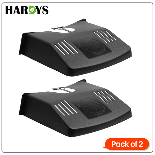 (2) Outdoor Garden Drain Cover Debris & Leaf Protector