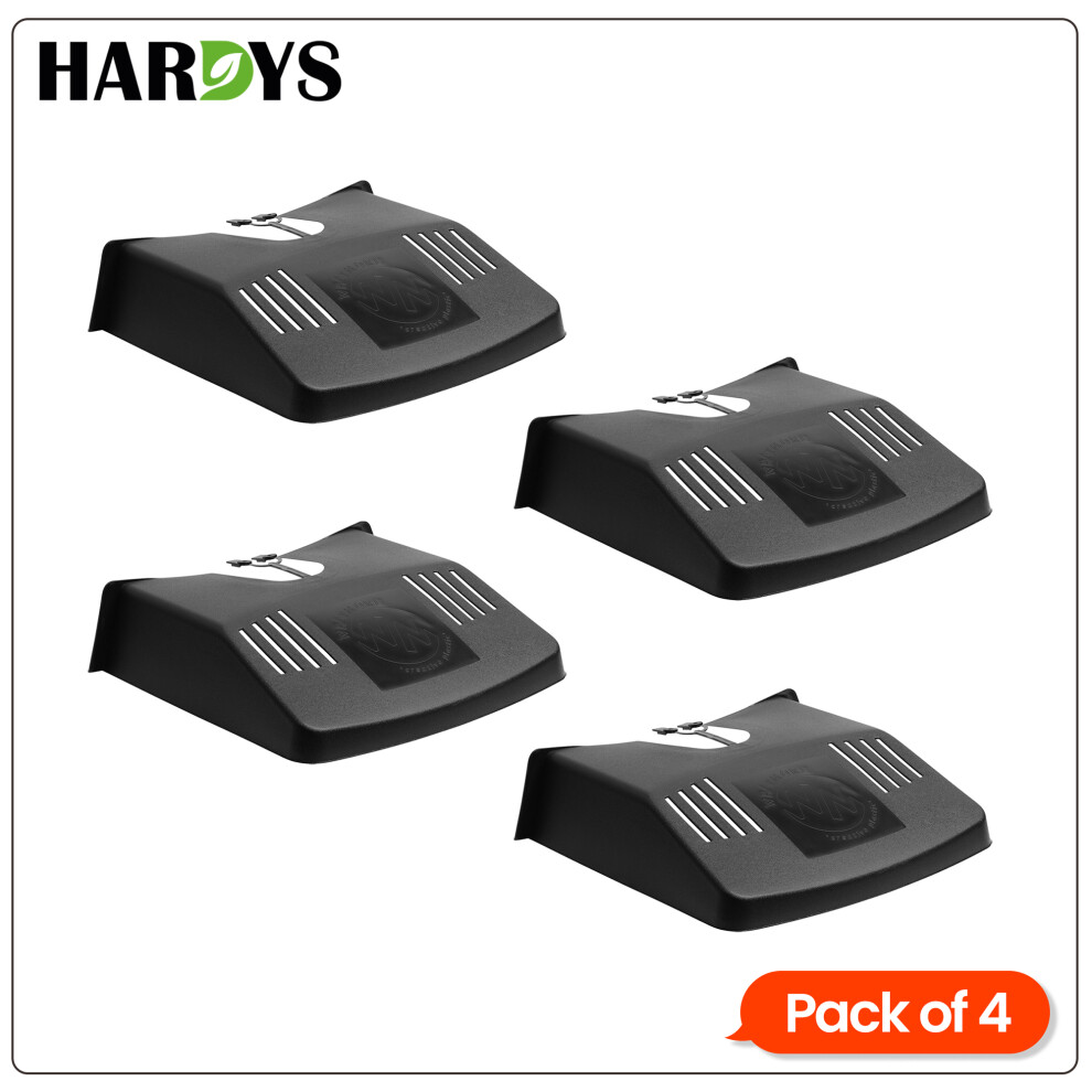(4) Outdoor Garden Drain Cover Debris & Leaf Protector