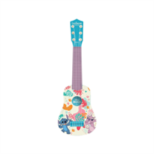 Lexibook Disney Stitch My First Guitar 6 Nylon Strings 53cm - Blue