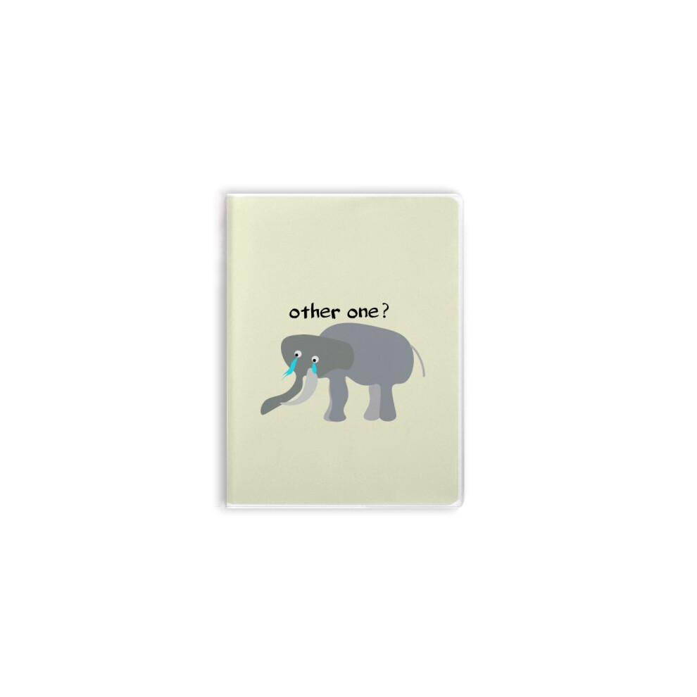 Elephant Toothless Animal Notebook Gum Cover Diary Soft Cover Journal-image-OPC-PFJRBKY-NEW