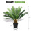Large Artificial Palm Tree 60cm Cycas Realistic Plant Leaf Design UK 2