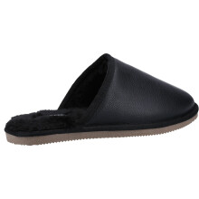 (Black, 12 (Adults')) Hush Puppies Coady Suede Men's Black Slippers