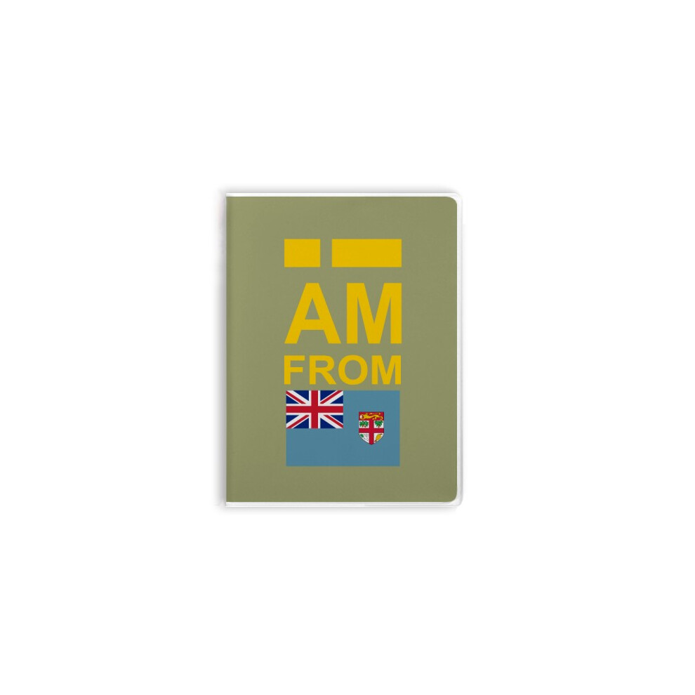 Photos - Notebook I Am From Fiji Art Deco Fashion Gum Cover Diary Soft Cover Journal