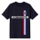 Oasis (S, Navy) Oasis Knebworth Vertical Stripe T Shirt 2