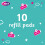 (10 Refill Pads) Calpol Vapour Plug XL Refill Pads 4