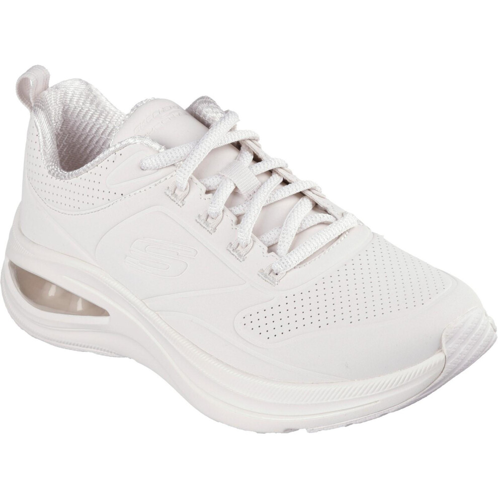 (3 UK, Off White) Skechers Womens/Ladies Skech-Air Meta Extraordinaire Trainers