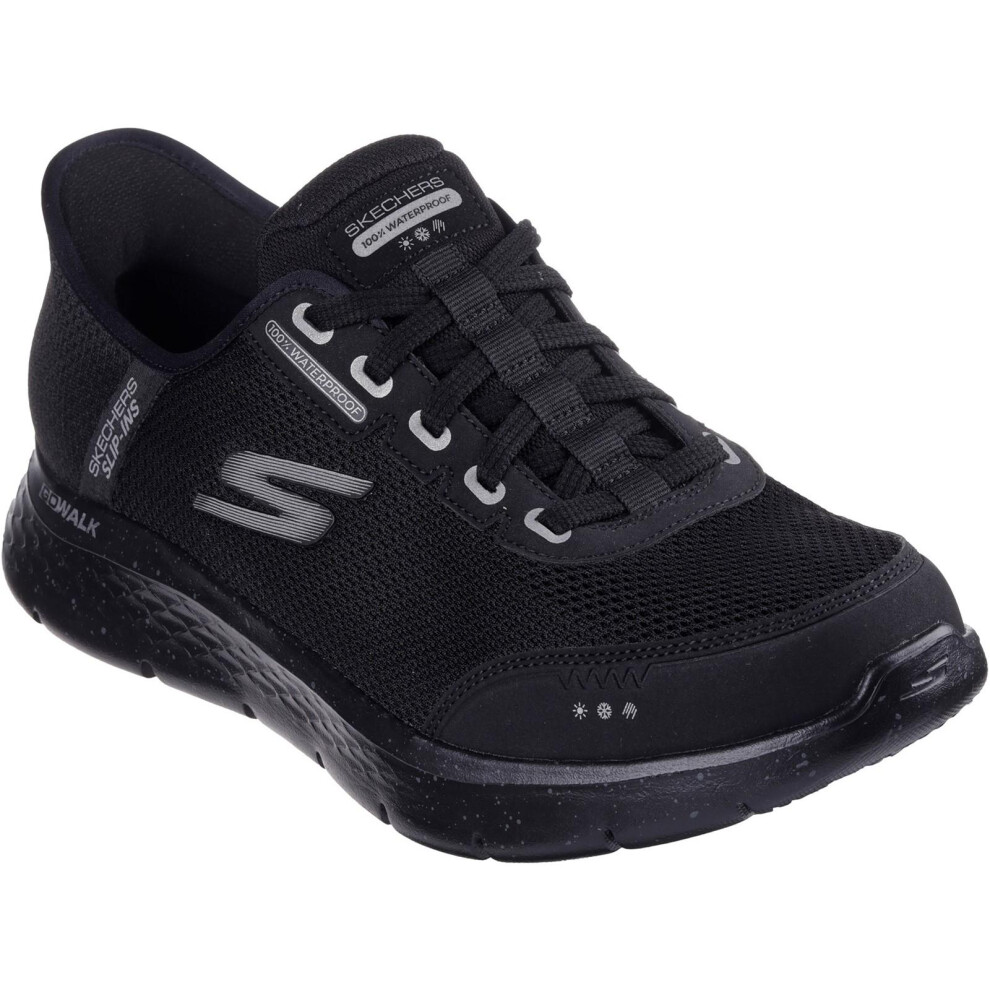 (7 UK, Black) Skechers Mens Go Walk Flex Trainers