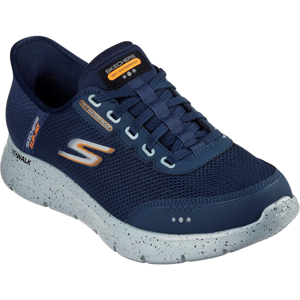 (11 UK, Navy) Skechers Mens Go Walk Flex Trainers