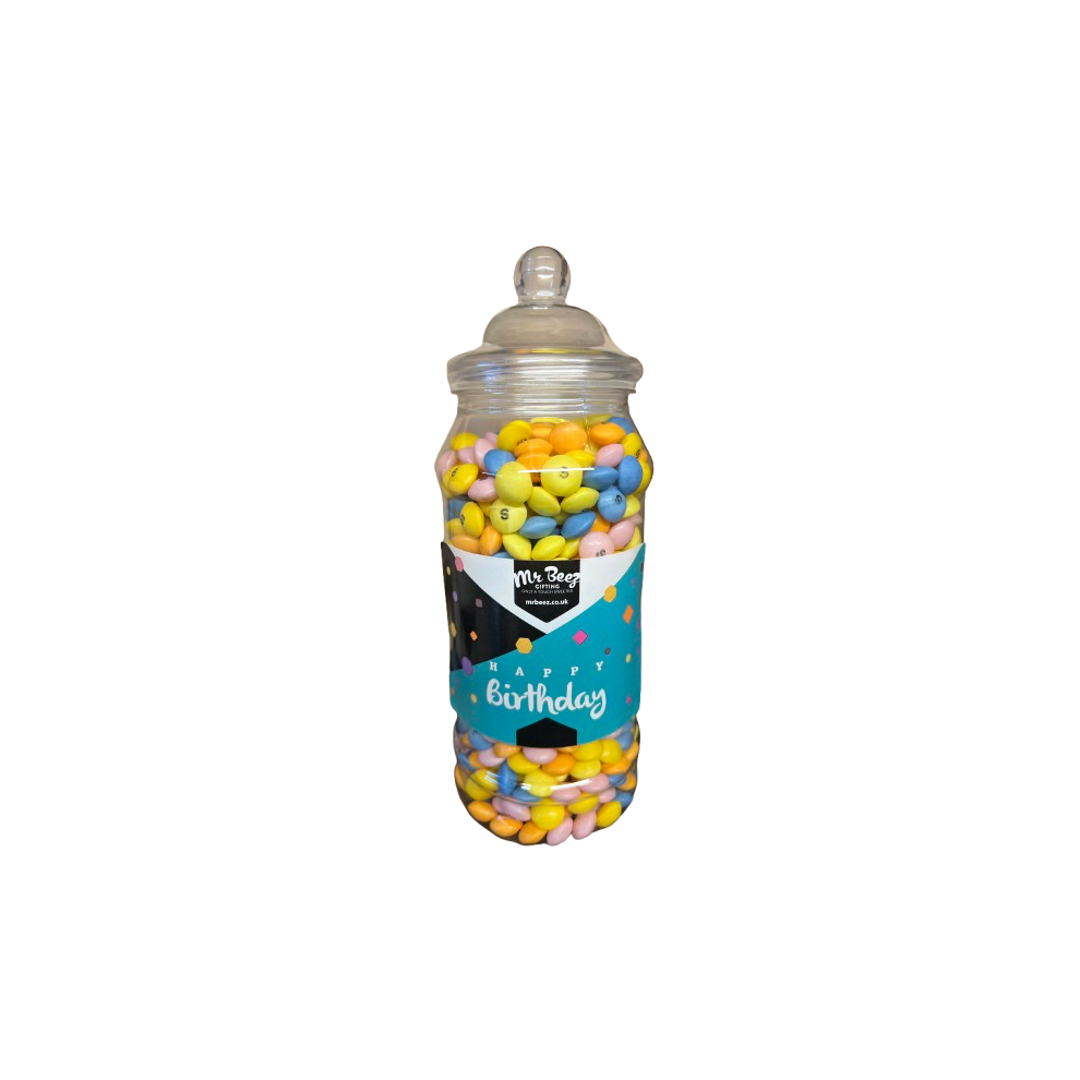 Skittles Smoothies Happy Birthday 800gm Novelty Jars