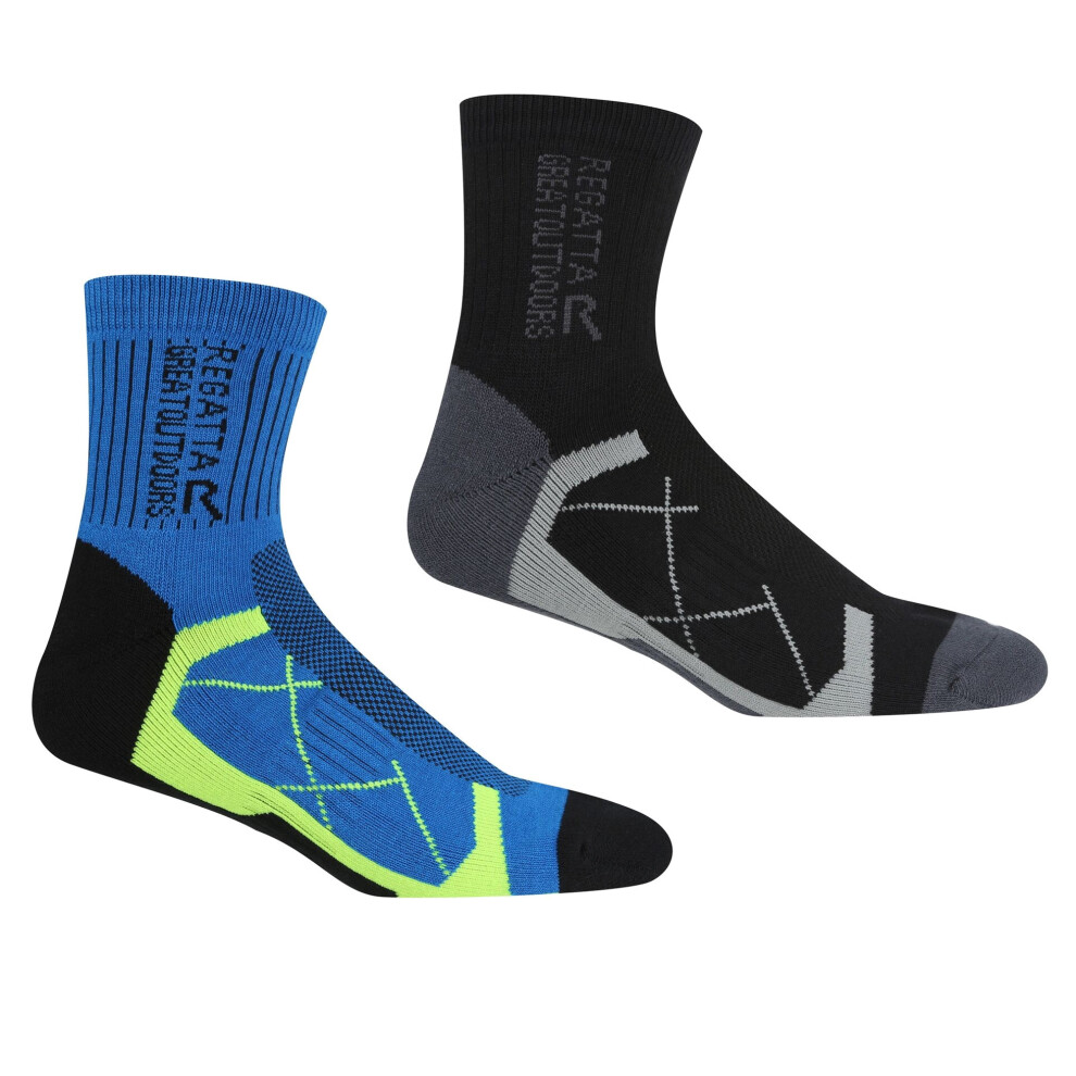 Regatta Mens Active Outdoor Socks (Pack of 2)-image-OPC-PF5W5YH-NEW