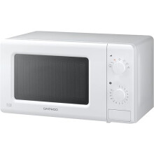 Daewoo KOR6M17 Manual Microwave Oven, 20 Litre, White