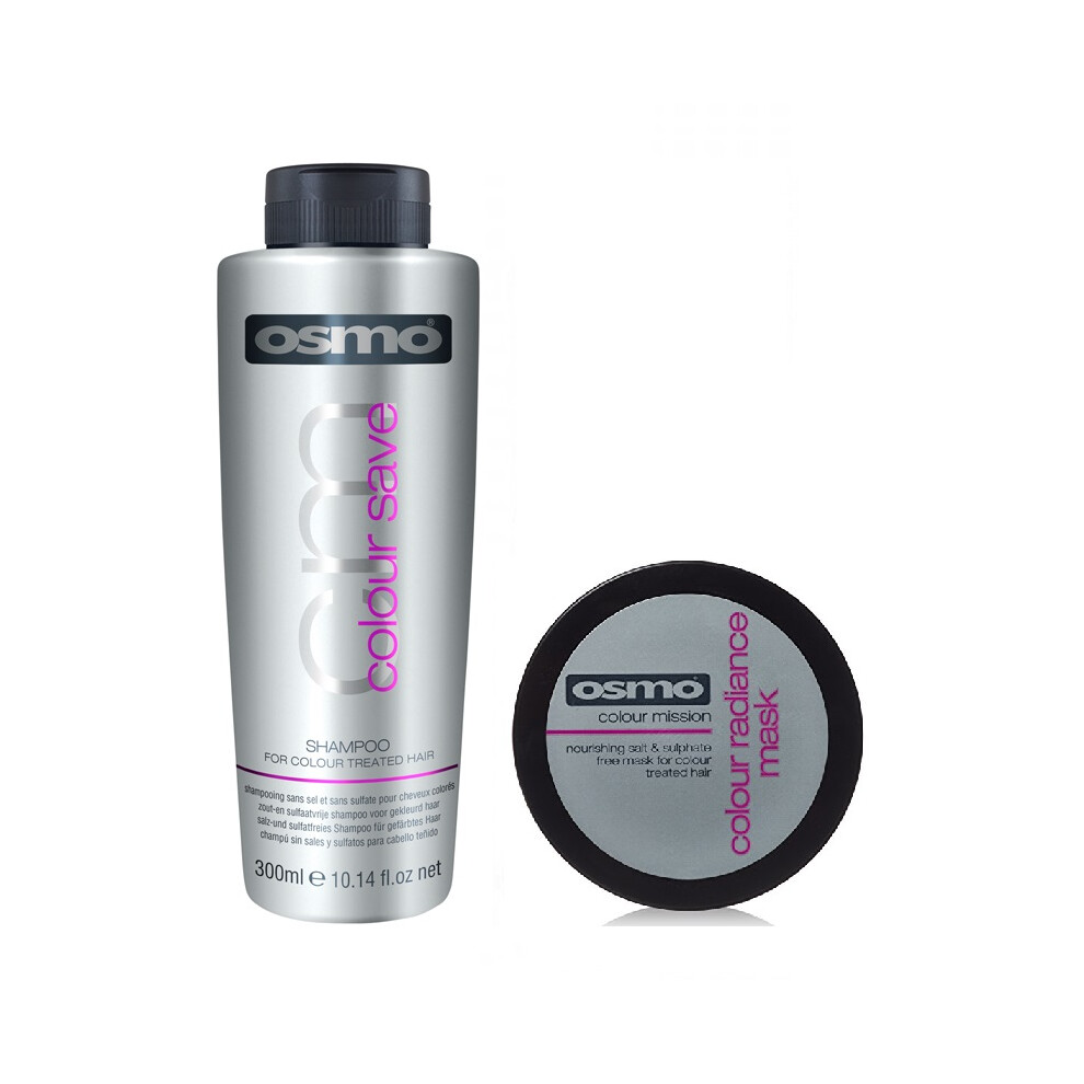 Osmo Colour Save Shampoo 300ml and Radiance Mask 300ml