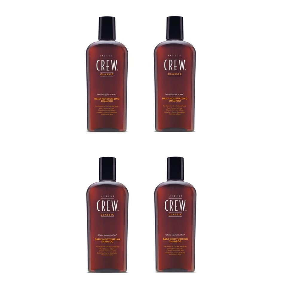 American Crew Daily Moisturizing Shampoo 250ml x4