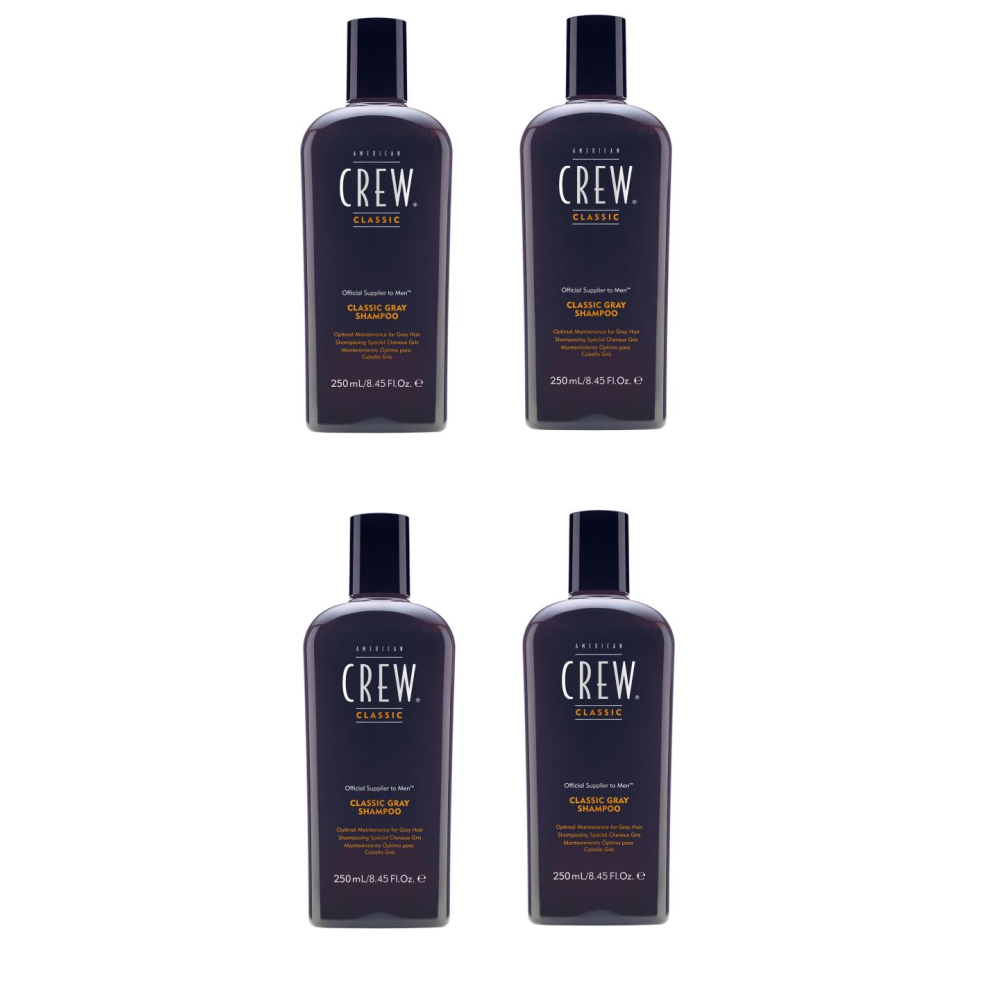 American Crew Silver Shampoo 250ml x4