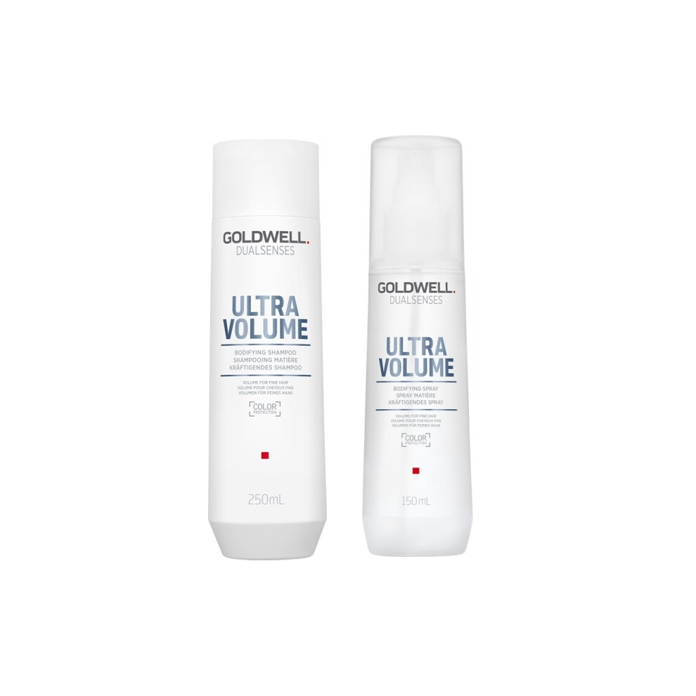 Goldwell Dualsenses Ultra Volume Shampoo 250ml and Spray 150ml