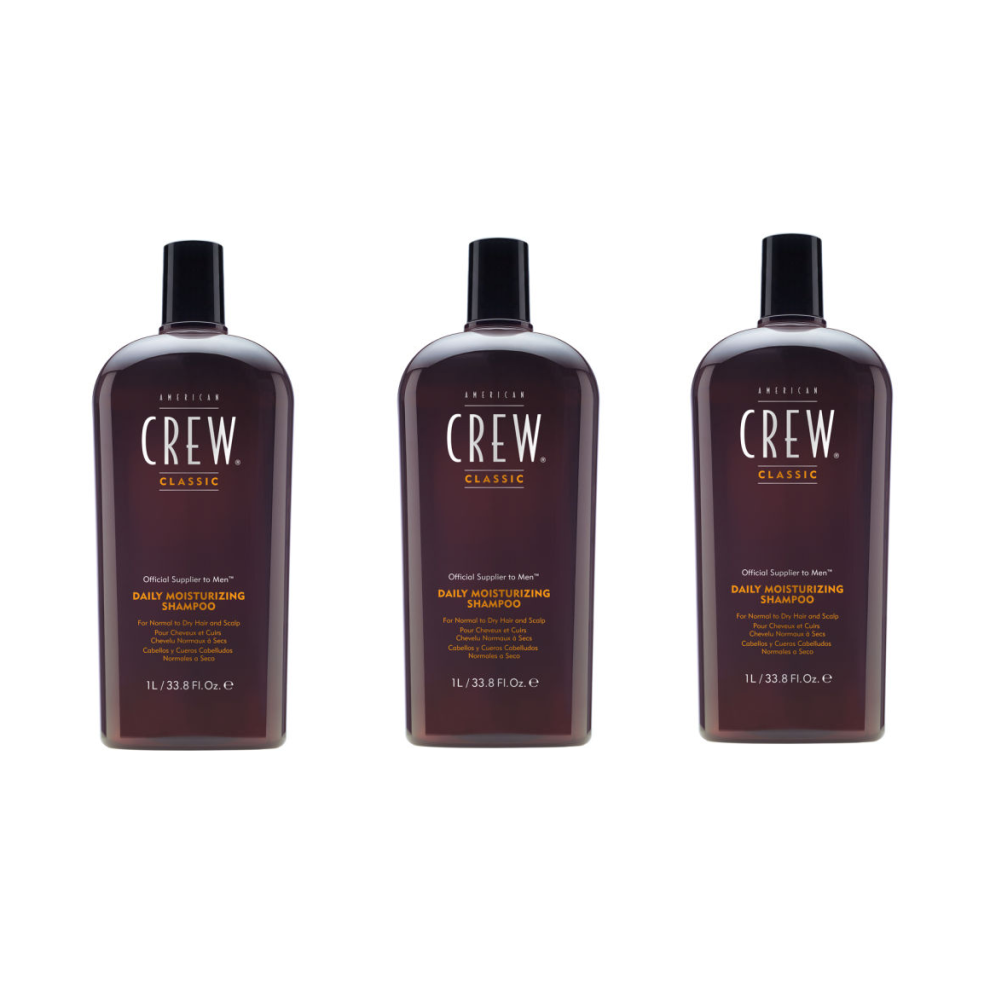 American Crew Daily Moisturizing Shampoo 1000ml x3