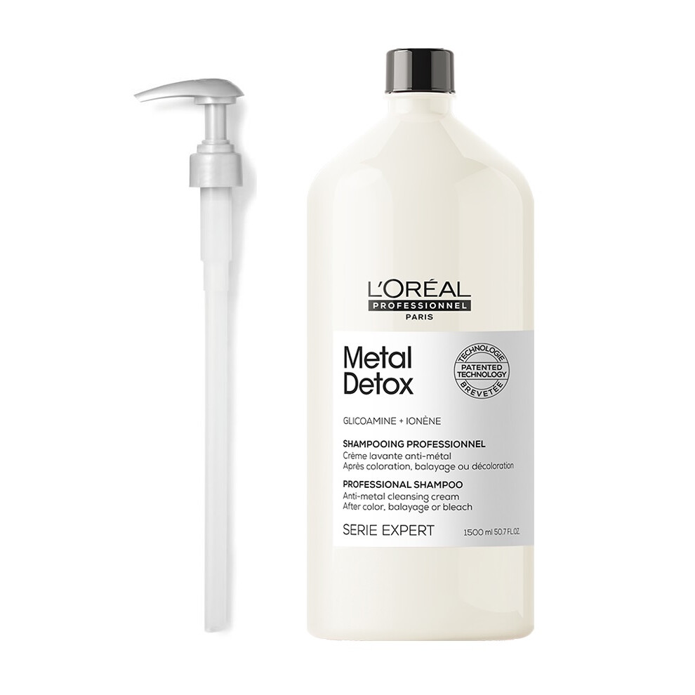 L'Oreal Serie Expert Metal Detox - Pump - Shampoo 1500ml