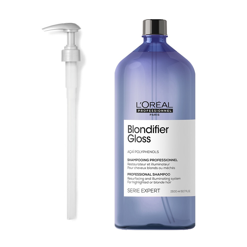 L'Oreal Serie Expert Blondifier - Pump - Gloss Shampoo 1500ml