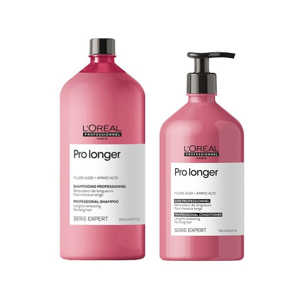 L'Oreal Serie Expert Pro Longer - Shampoo 1500ml - Conditioner 750ml