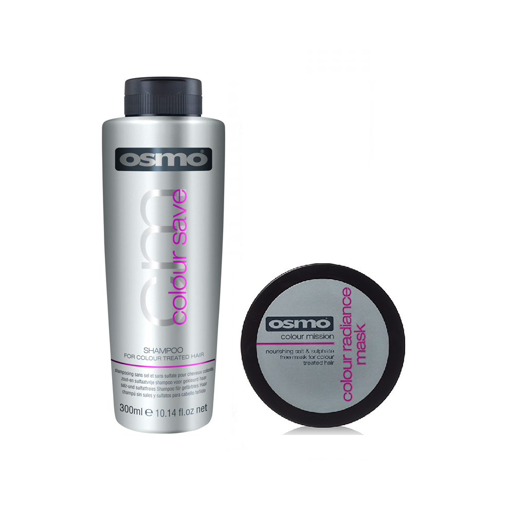 Osmo Colour Save Shampoo 300ml and Radiance Mask 100ml