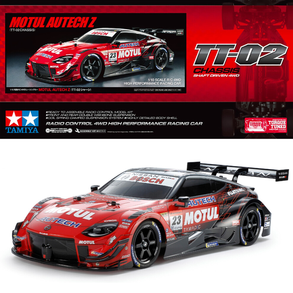 Tamiya RC 58735 Motul Autech Z TT-02 1:10 RC Assembly Kit