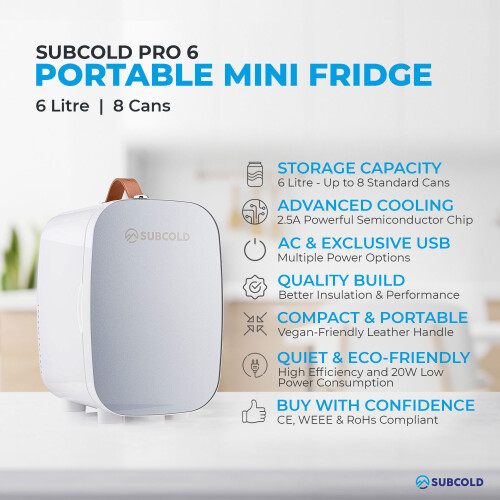 Subcold Subcold Mini Fridge Pro 6L - Grey 1