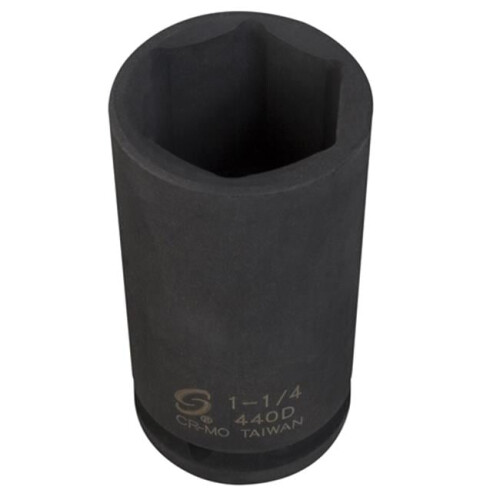 Sunex Tools SU440D 3/4 Inch Drive 1-1/4 Inch Deep Impact Socket