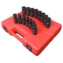 Sunex Tools SU2855 1/2 Drive 12 Point Metric Universal Impact Socket Set