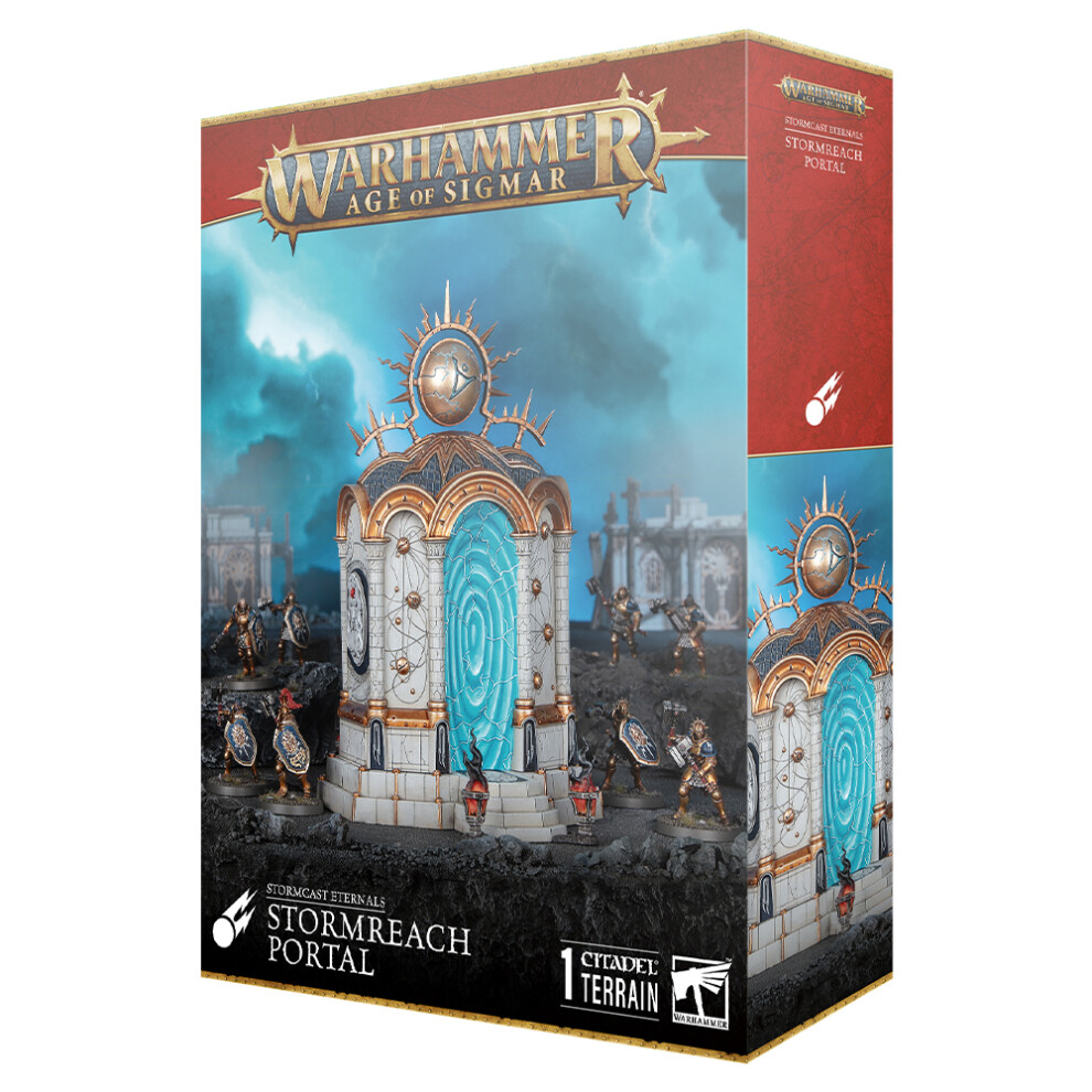 Warhammer Games Workshop Aos Stormcast Eternals: Stormreach Portal 96-70 - Tabletop Miniatures Wargame