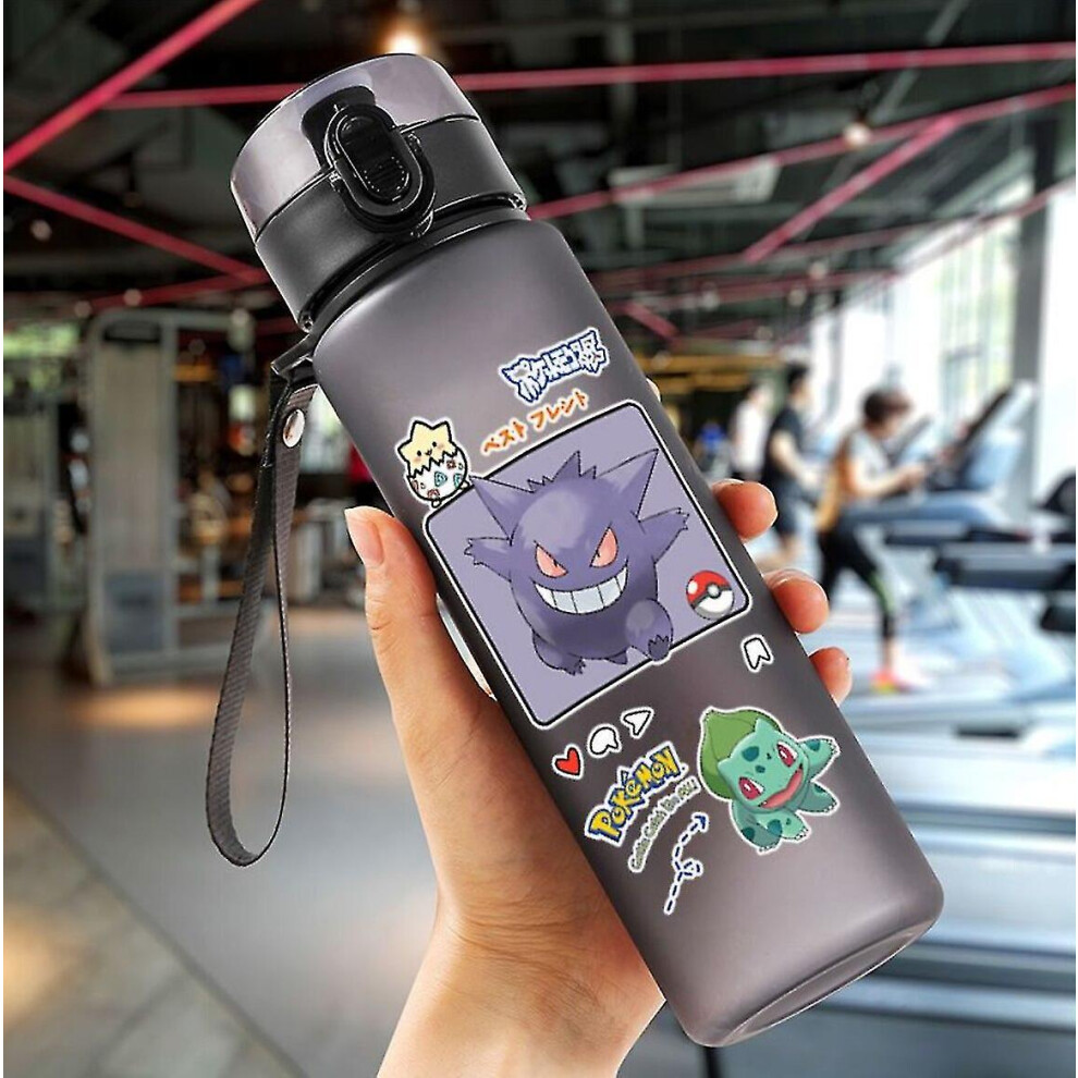 (17) 560ml Pokmon Anime Water Bottle Pikachu Kawaii Kids Portable Plastic Water Cup Pokmon Kids Sports Mug-image-OPC-PFJSP8K-NEW