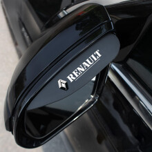 (Renault) Car Rearview Mirror Rain-proof Rain Eyebrow Inverted Rear Mirror Reflector Mirror Reversing Mirror Rain-proof Rain Shield
