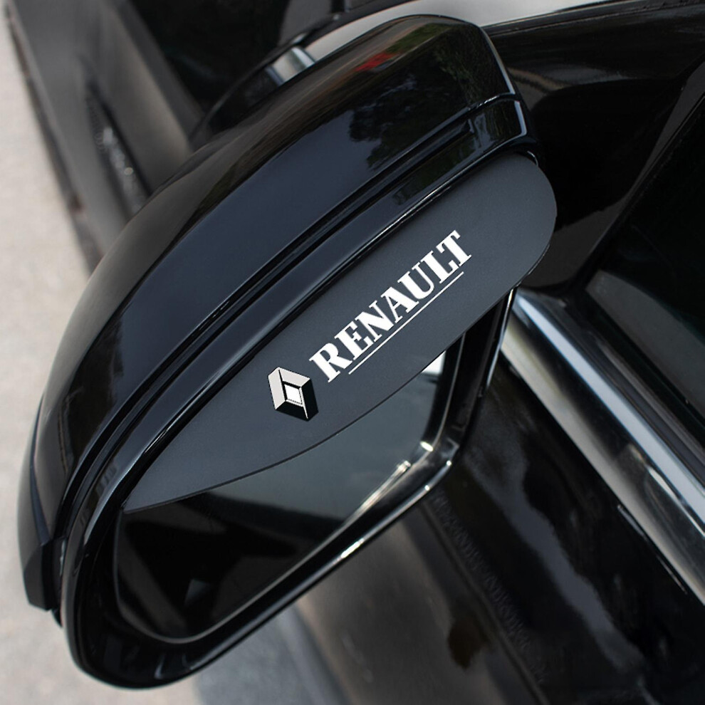 (Renault) Car Rearview Mirror Rain-proof Rain Eyebrow Inverted Rear Mirror Reflector Mirror Reversing Mirror Rain-proof Rain Shield