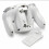 (White) Wireless Gamepad Controller with 2.4G Adapter, Gamepads Joystick for NGC GameCube Video Game Console 4