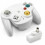 (White) Wireless Gamepad Controller with 2.4G Adapter, Gamepads Joystick for NGC GameCube Video Game Console 5