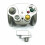 (Silver) Wireless Gamepad Controller with 2.4G Adapter, Gamepads Joystick for NGC GameCube Video Game Console 1