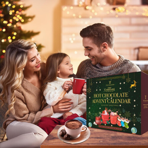 Gourmet Luxury 24 Hot Chocolate Gift Sets Selection 1
