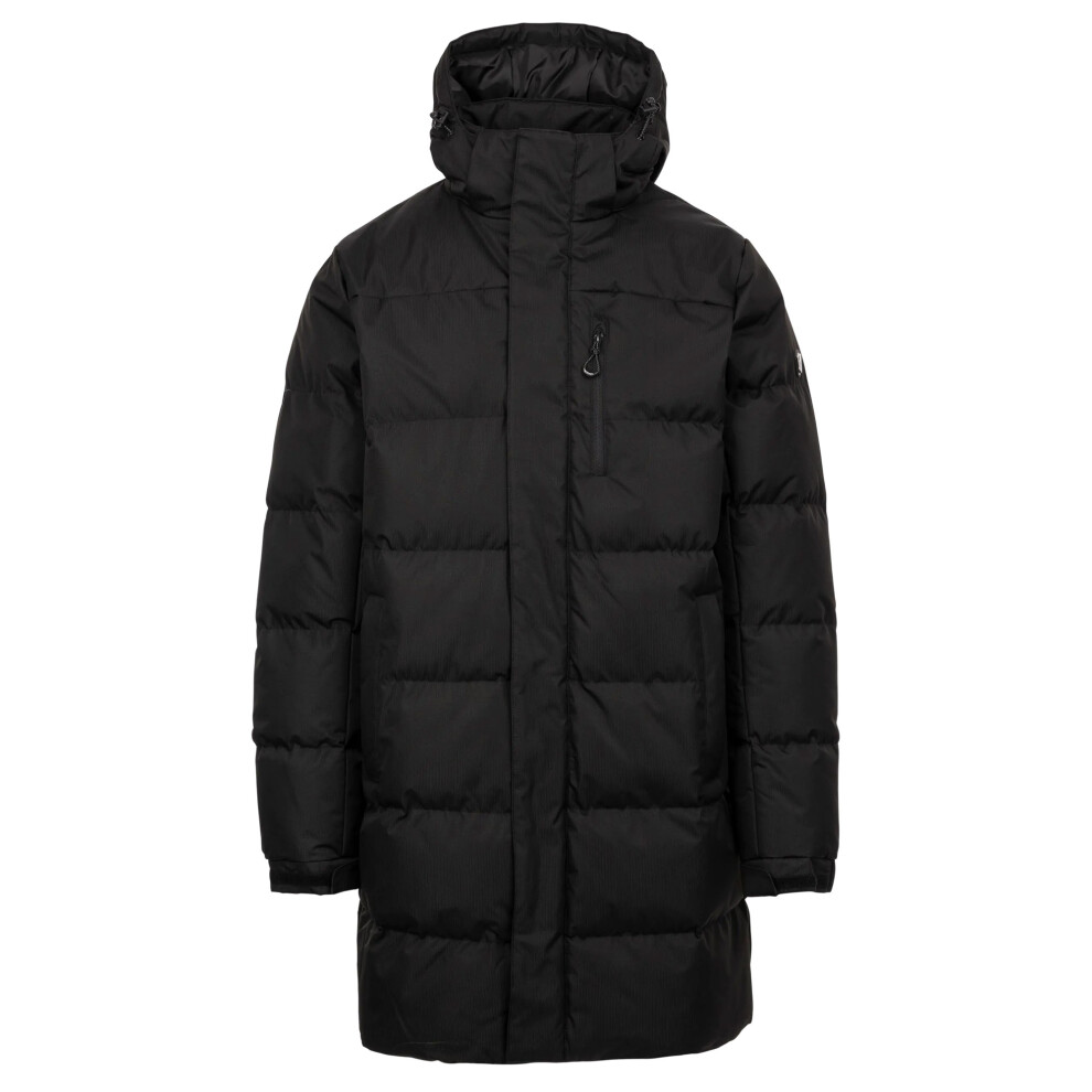 (XS, Black) Trespass Mens Clipster Padded Jacket