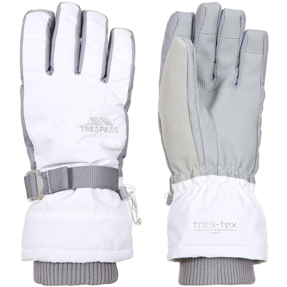 (XL, White) Trespass Womens/Ladies Vizza II Gloves