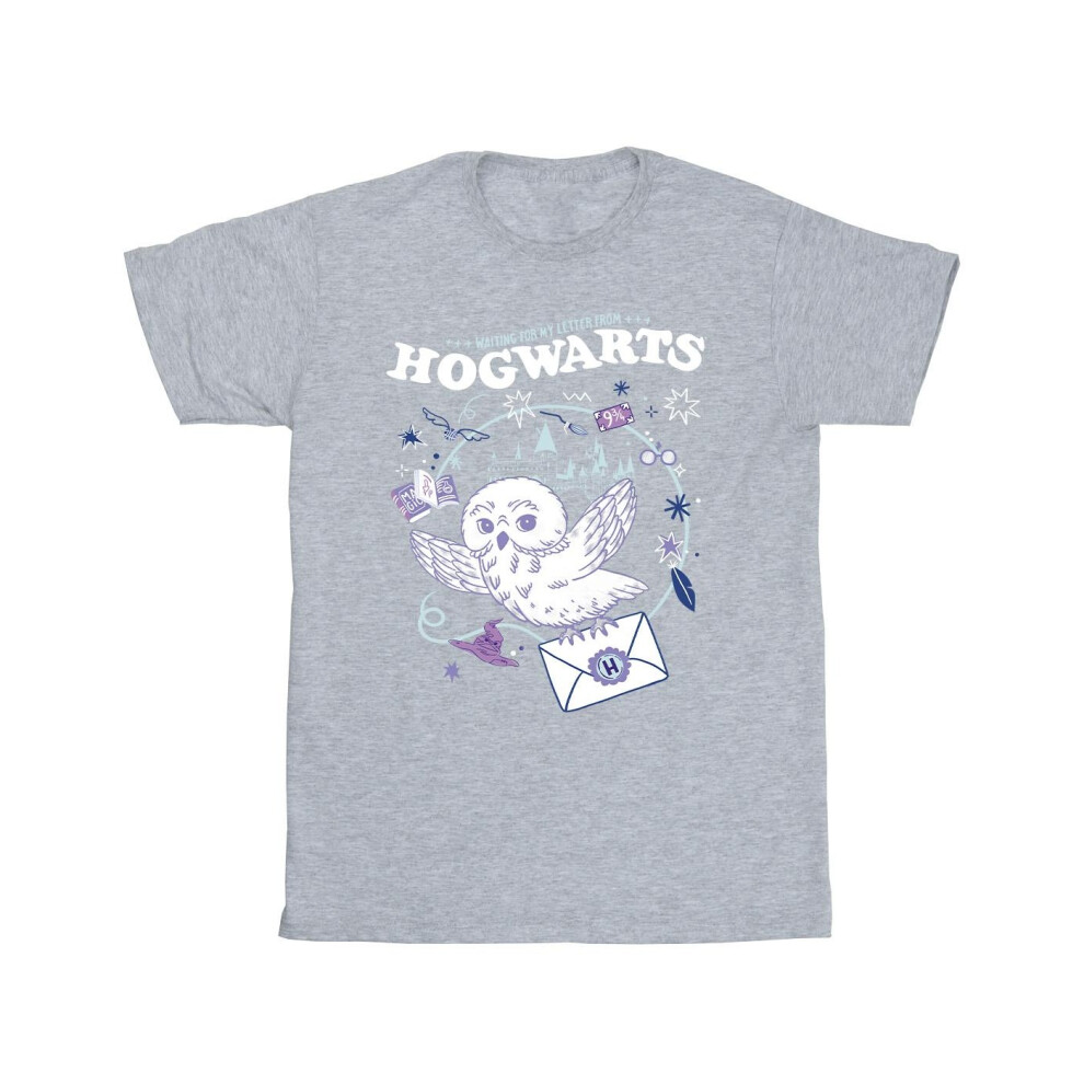 Owl Letter From Hogwarts Cotton T-Shirt