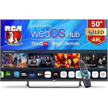 RCA Web OS TV 50 inch QLED 4K UHD Smart TV
