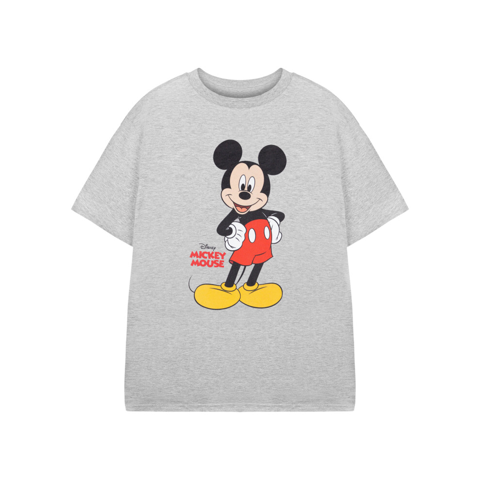 (3-4 Years) Disney Short Sleeved T-Shirt (Boys Grey)