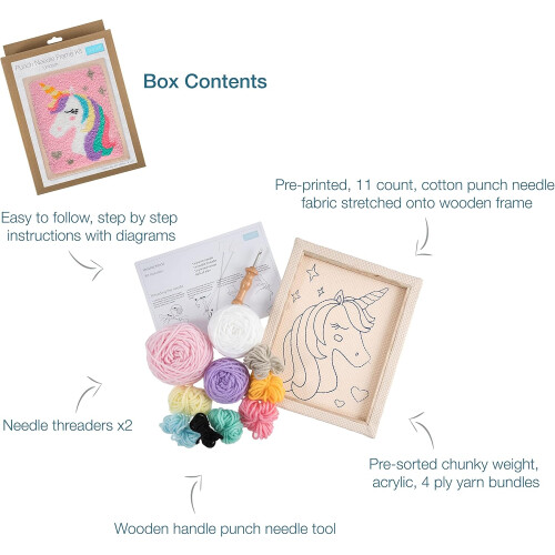 Trimits Punch Needle Kit Unicorn 2