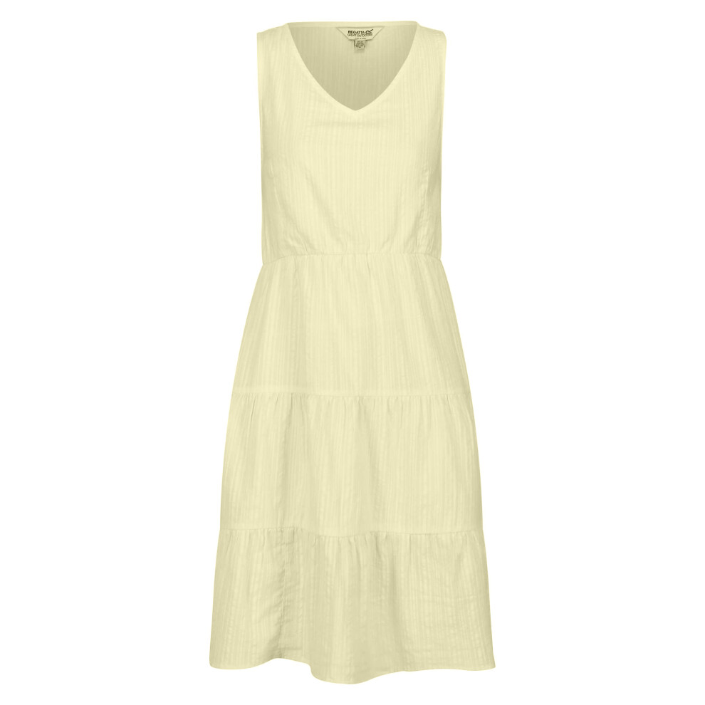 (10 UK, Sunlight) Regatta Womens/Ladies Zariah Tiered Casual Dress