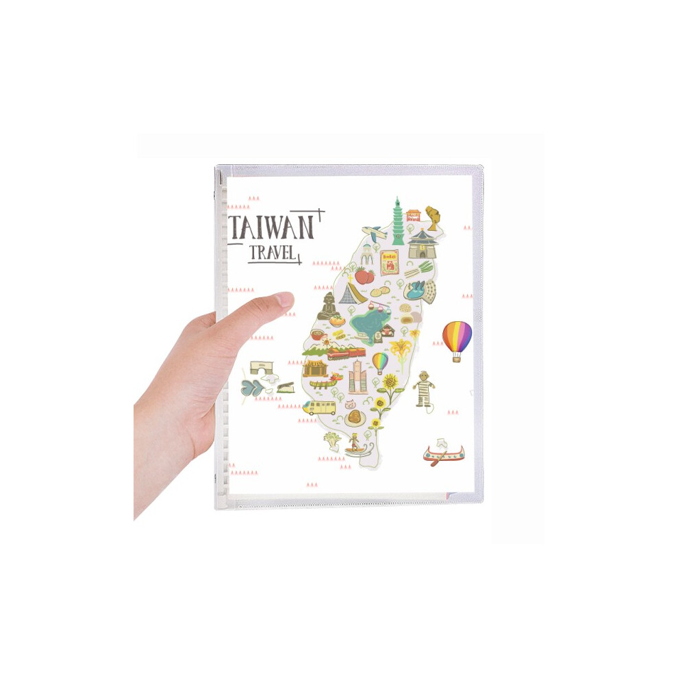 taiwan travel attractions china notebook loose  diary refillable journal statiry-image-OPC-PFJTX7H-NEW