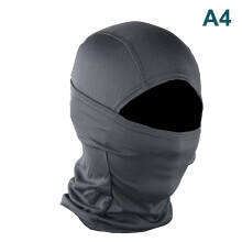 (A4) Camouflage Balaclava Full Face Wargame Cycling Helmet Liner Tactical Airsoft Cap